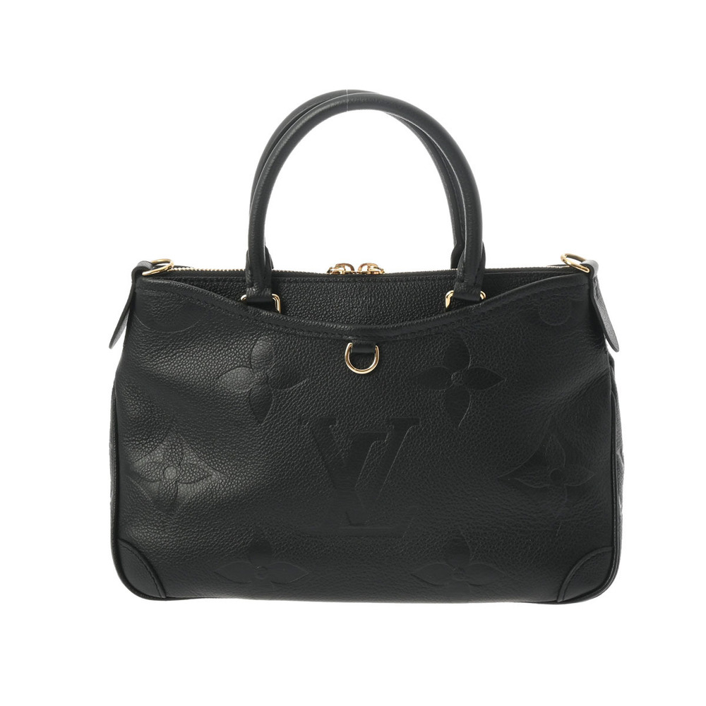Louis Vuitton Empreinte Trianon Noir Black Leather Handbag